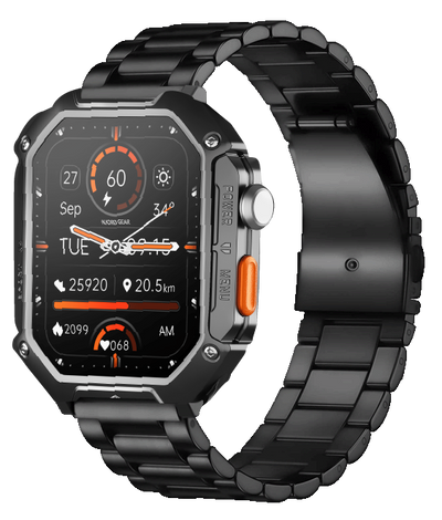 Brushed Aluminum Straps